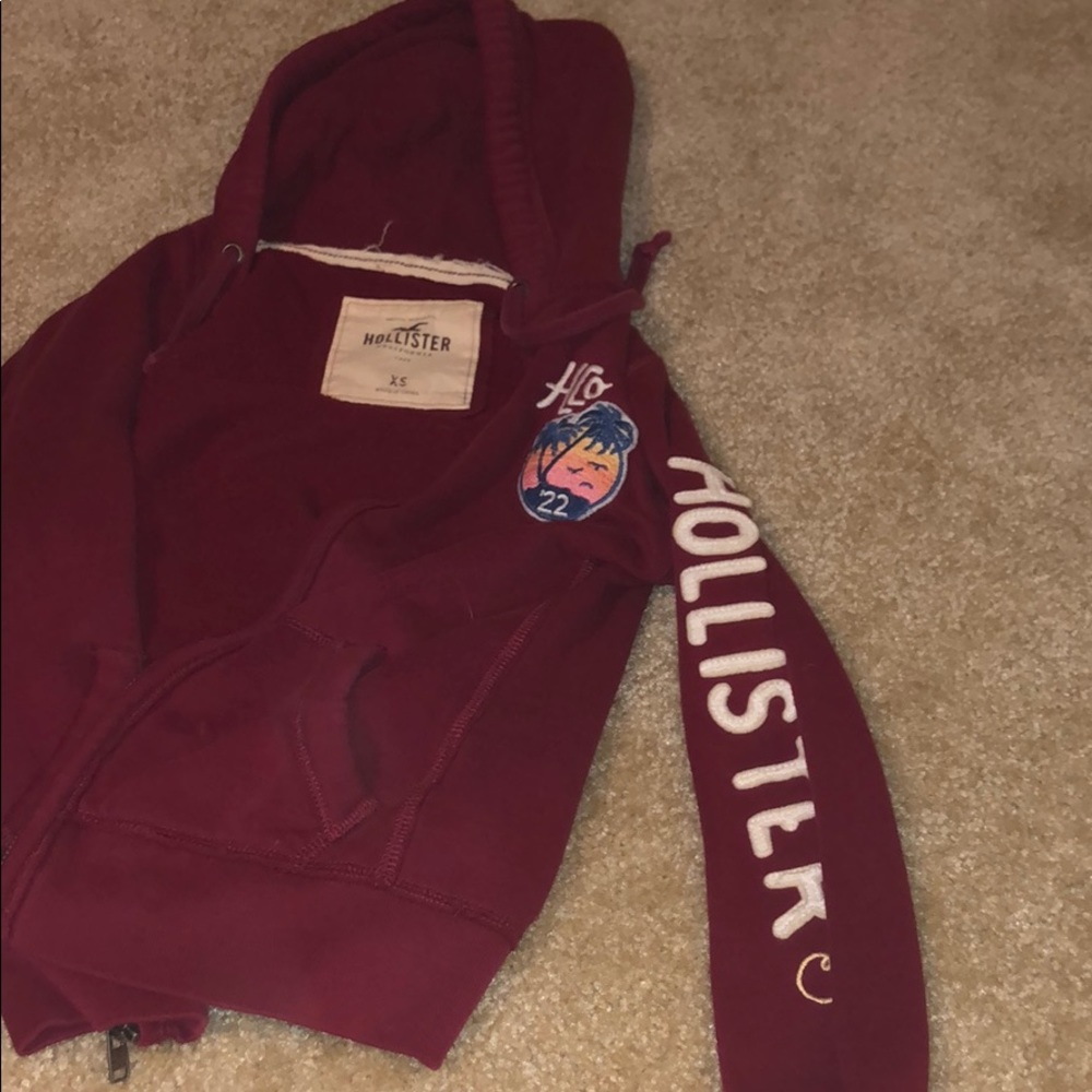 Hollister zip up